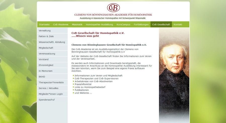 CvB-Gesellschaft für Homöopathik e.V.