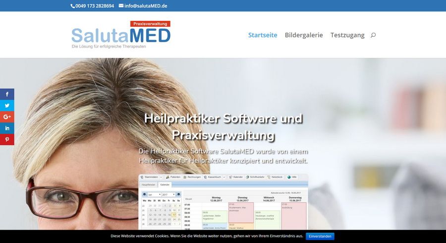 Heilpraktiker Software SalutaMED